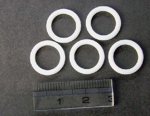 O-Ring, PTFE, for TOC Injection Slider, 5/pk