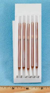 Liner, Glass, Siltek Deactivated, w/ Wool, Split, 5 pack, for SPL-17/2010/2014