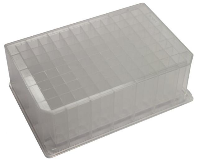 MTP, 96-pos Square Deep Well, 2 mL, V Bottom, 12/pk