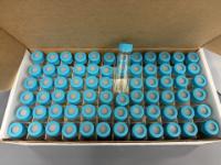 Vials, ASI, 140-40C/EP/TS,S, 40mL VOA Type w/Caps & Septa, 72/pk