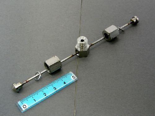 Connector, MF-MM-MF Branch Pipe, Left-Threaded