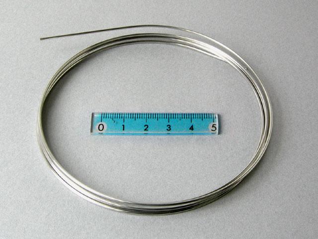 LC-20AP Stainless Steel Tubing, 1.6mm O.D. × 0.8mm I.D., 2m