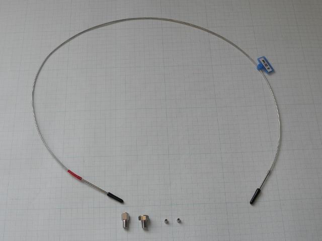 SUS Mixer to HPV tubing, (ID 0.1x600mm), LC-40, LC-30