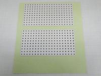 Gauge markers 1 black diamond on white background, 400 pieces, TRVIEWX